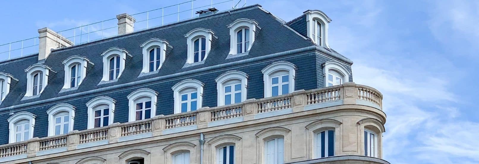 Façade haussmannienne rénovée